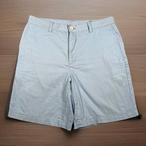 Vineyard Vines Club Short Men's 32‎ Light Blue Chino 9"